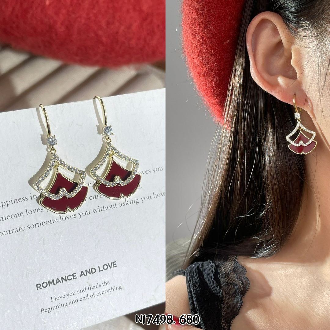 Fan Earrings