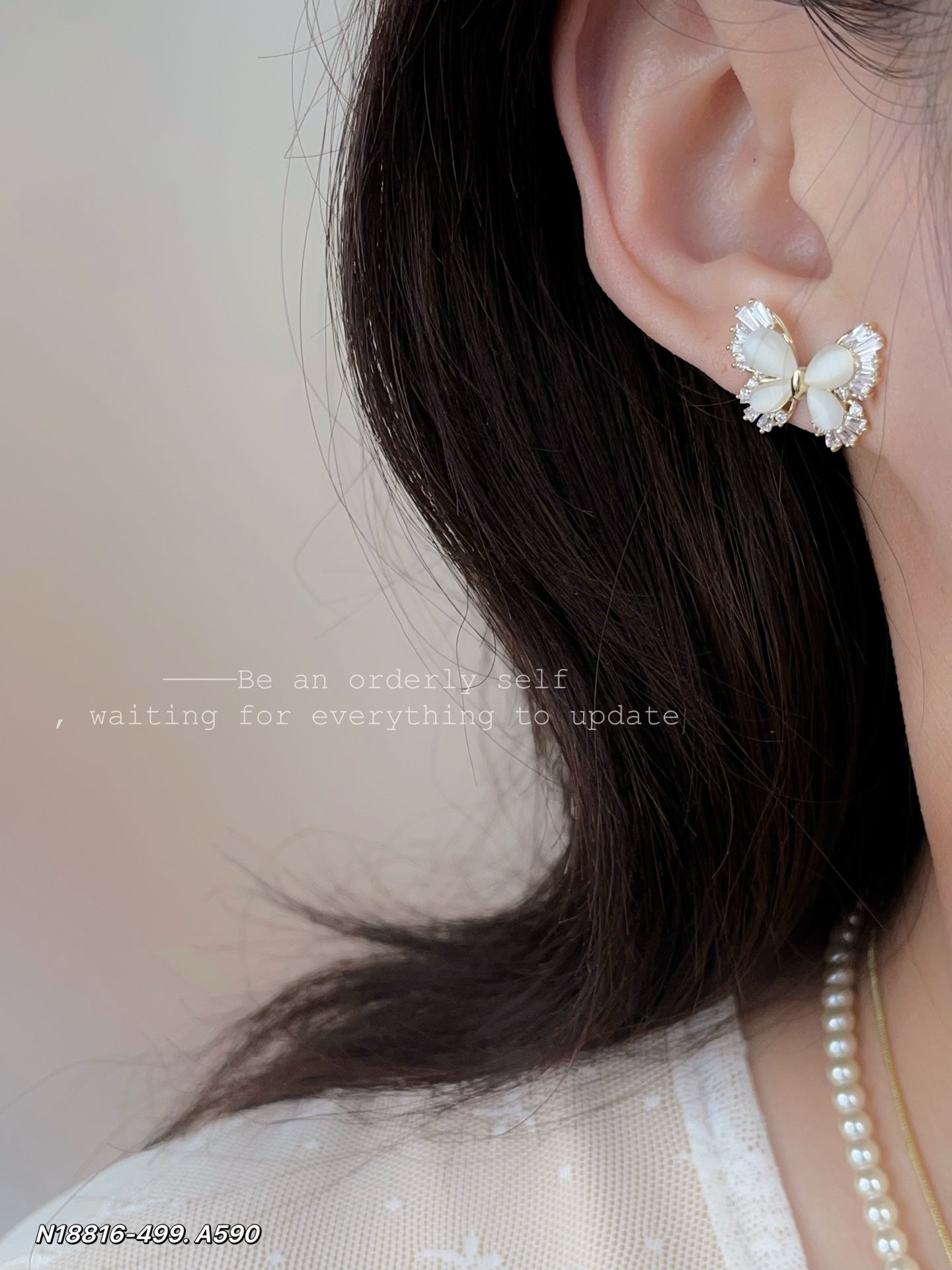 Butterfly earrings