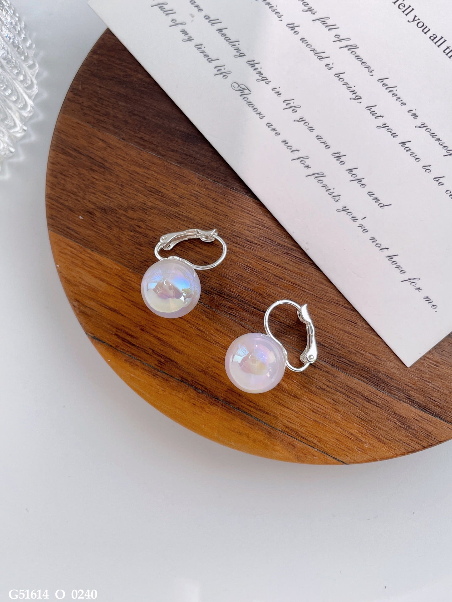 Mermaid Princess Pearl Earrings