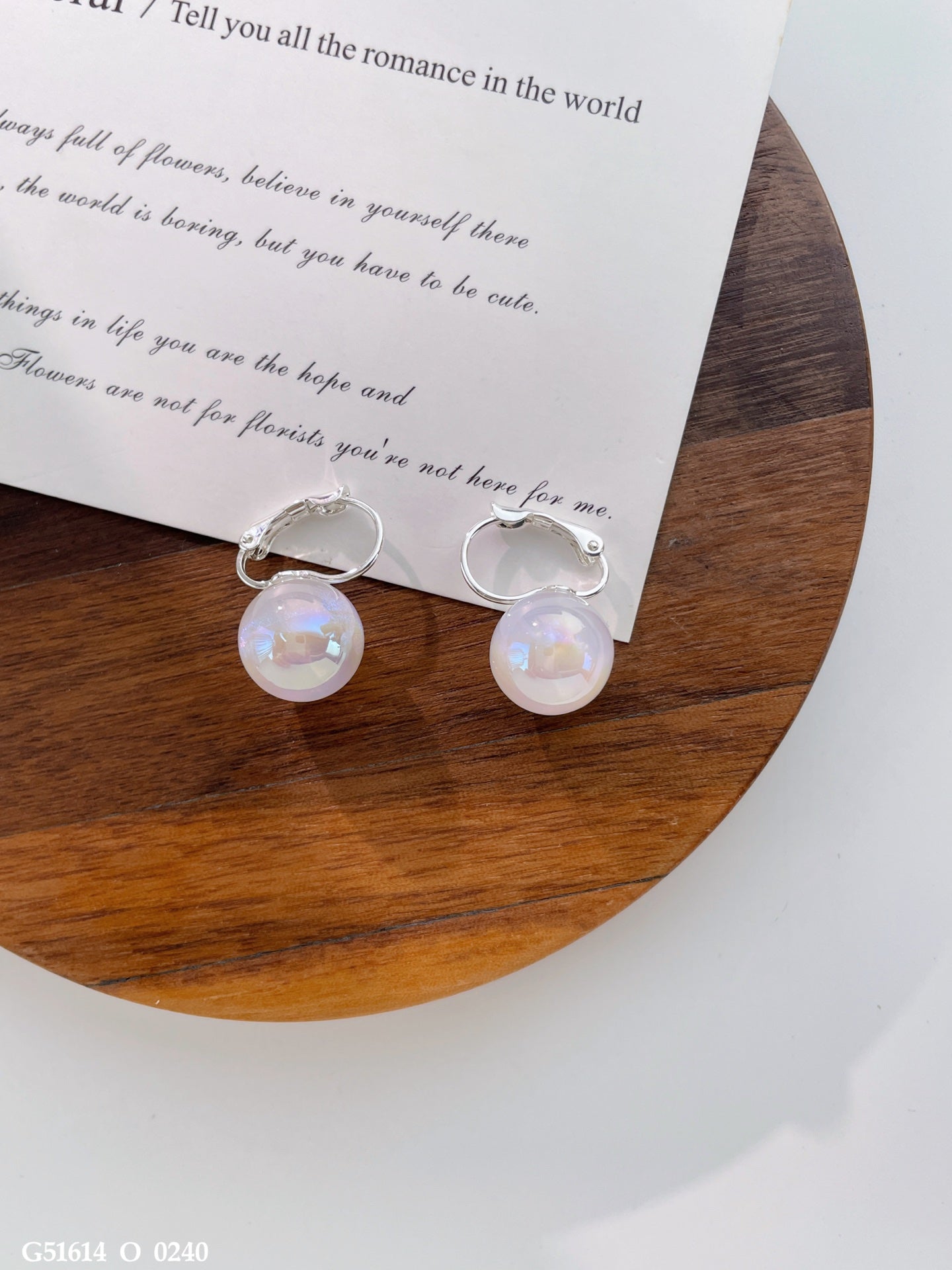 Mermaid Princess Pearl Earrings