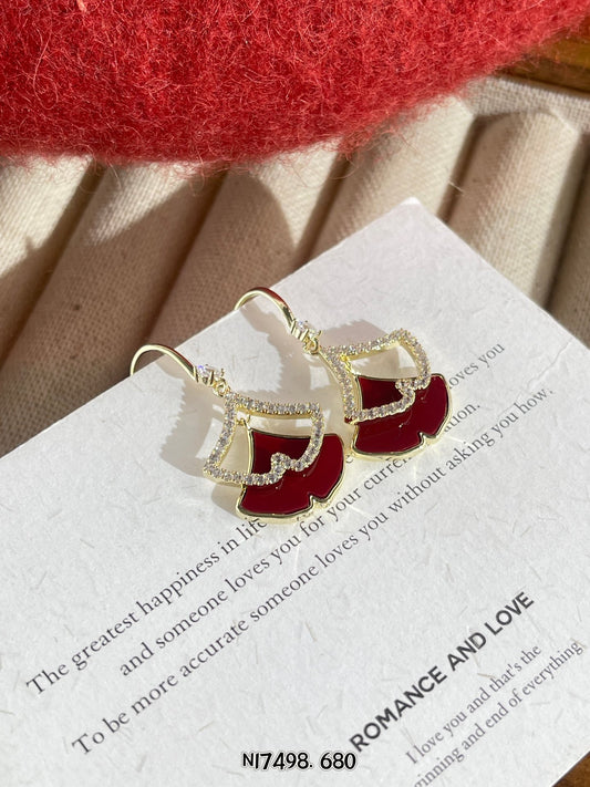 Fan Earrings